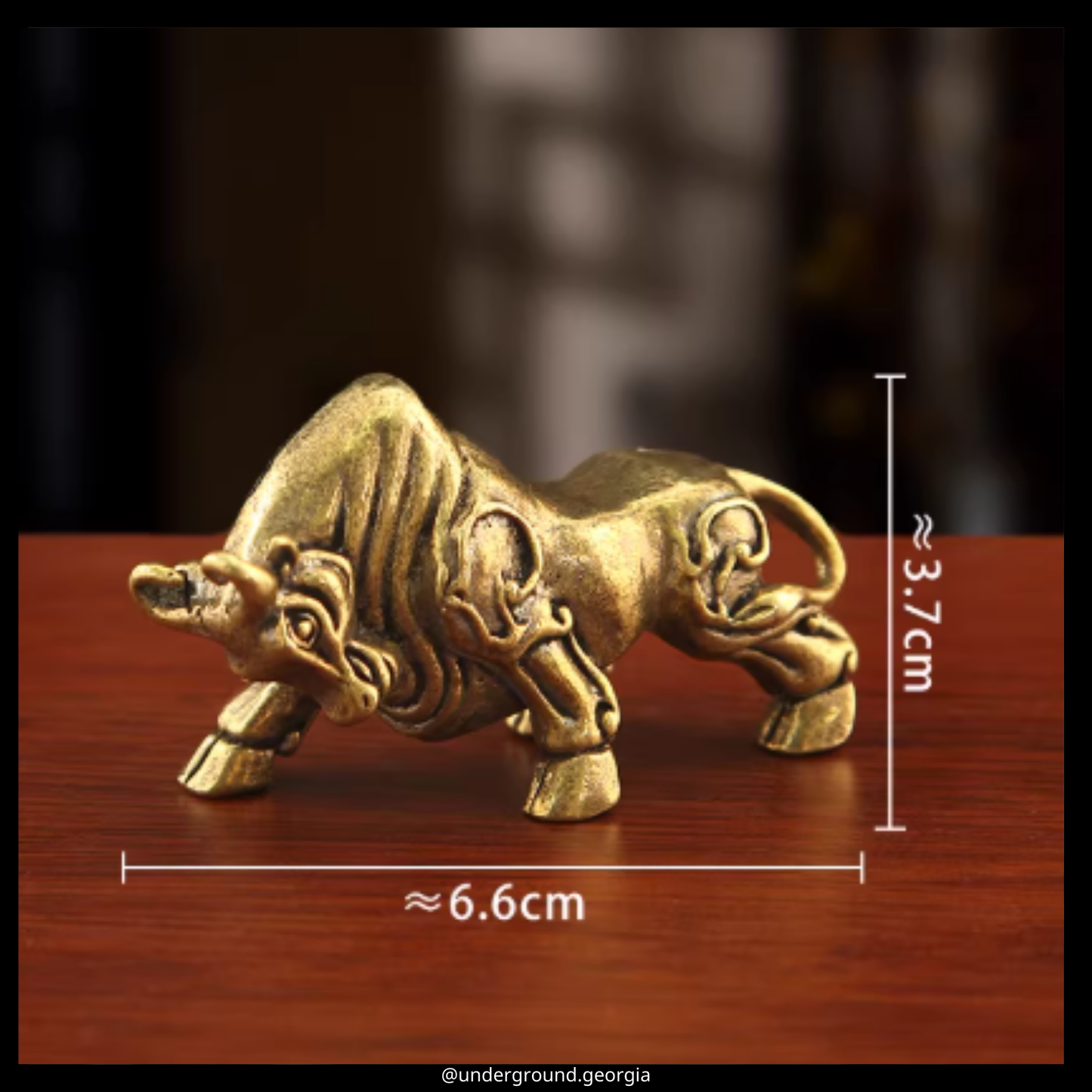 Brass Statue | Bull (1)