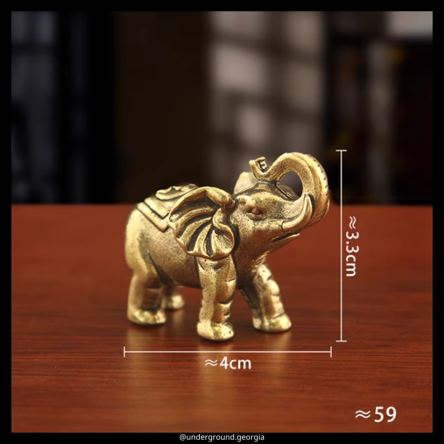 Brass Statue | Elephant
