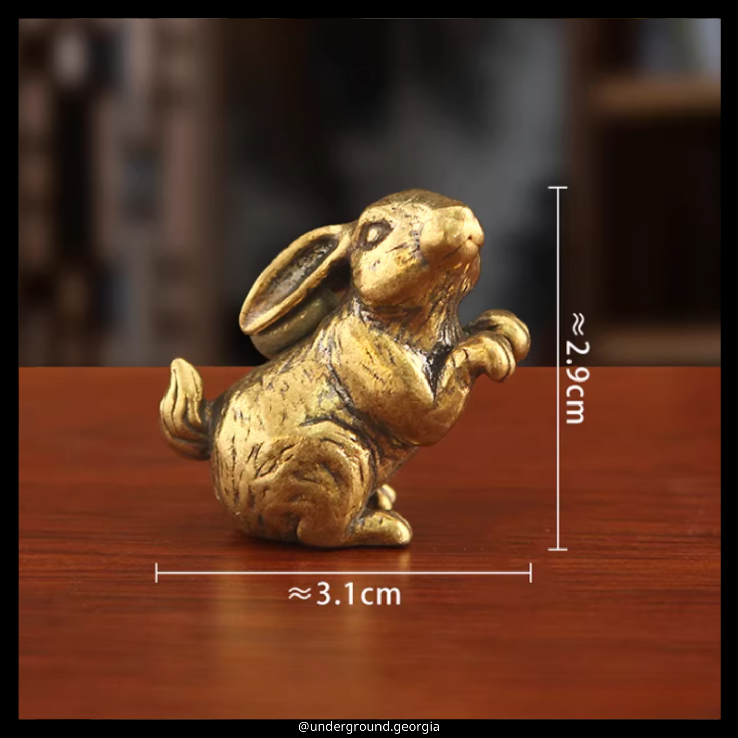 Brass Statue | Rabbit