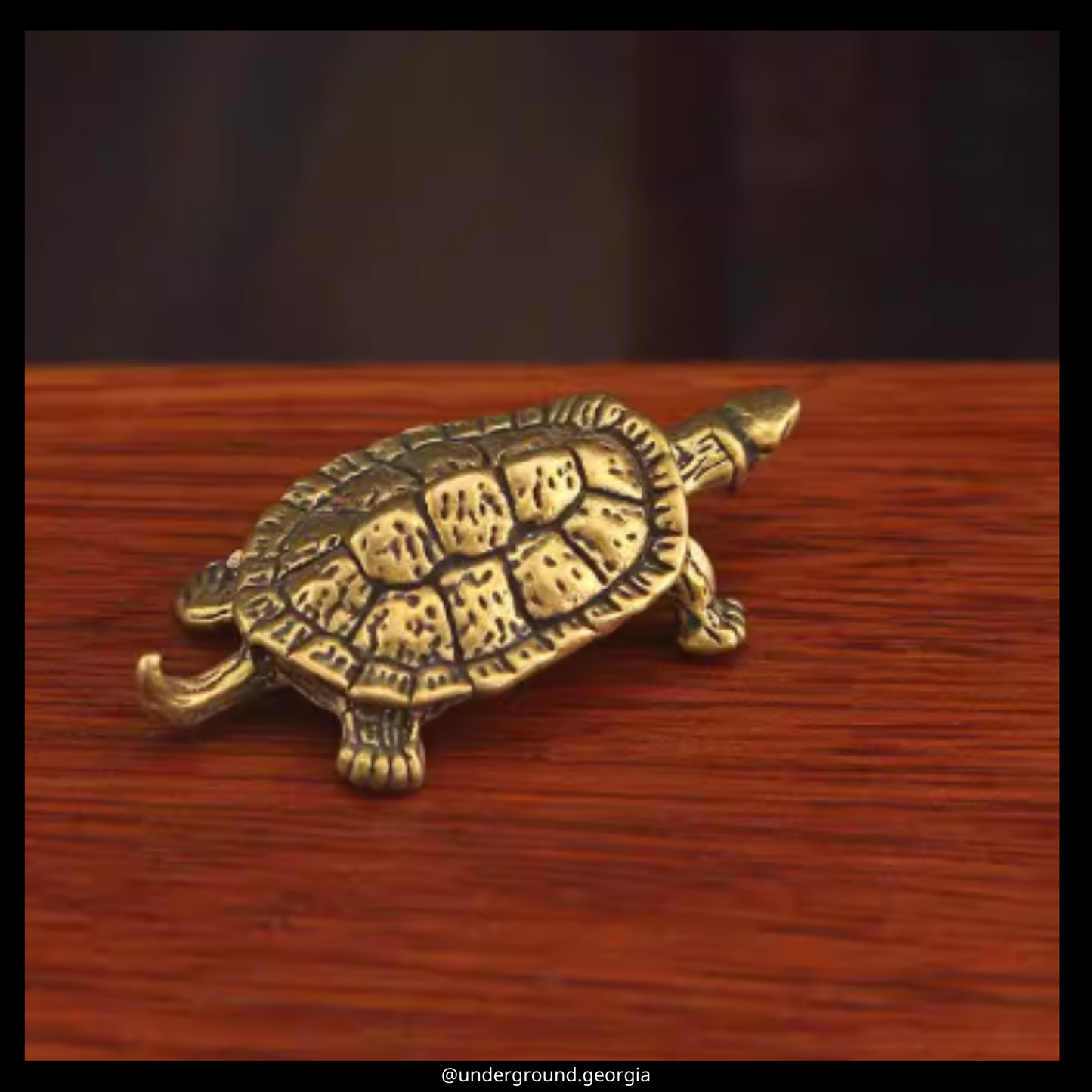 Brass Statue | Turtle