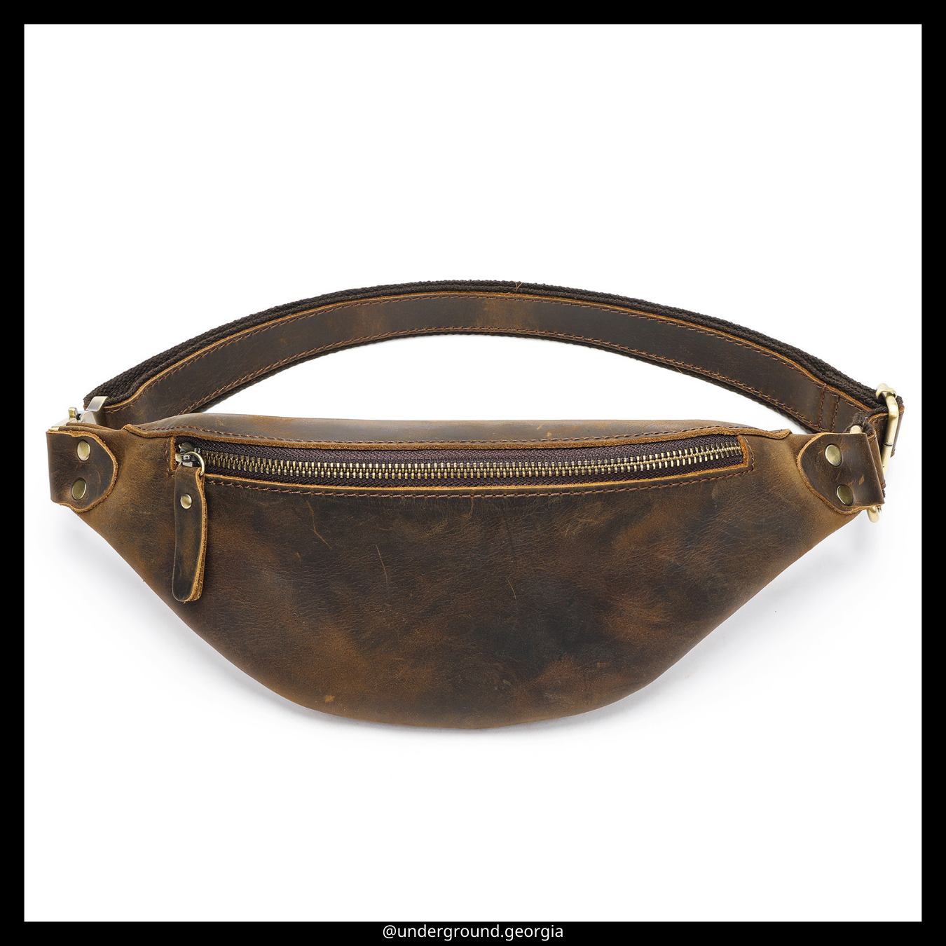 Natural leather Chest Bag