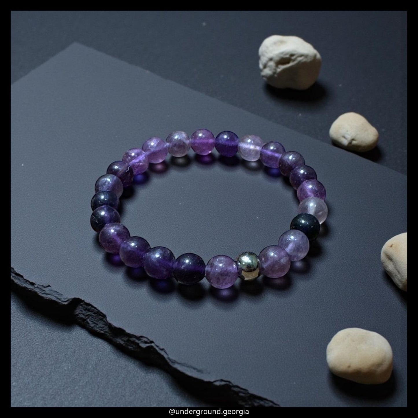 Natural Gemstone Bracelet Fluorite