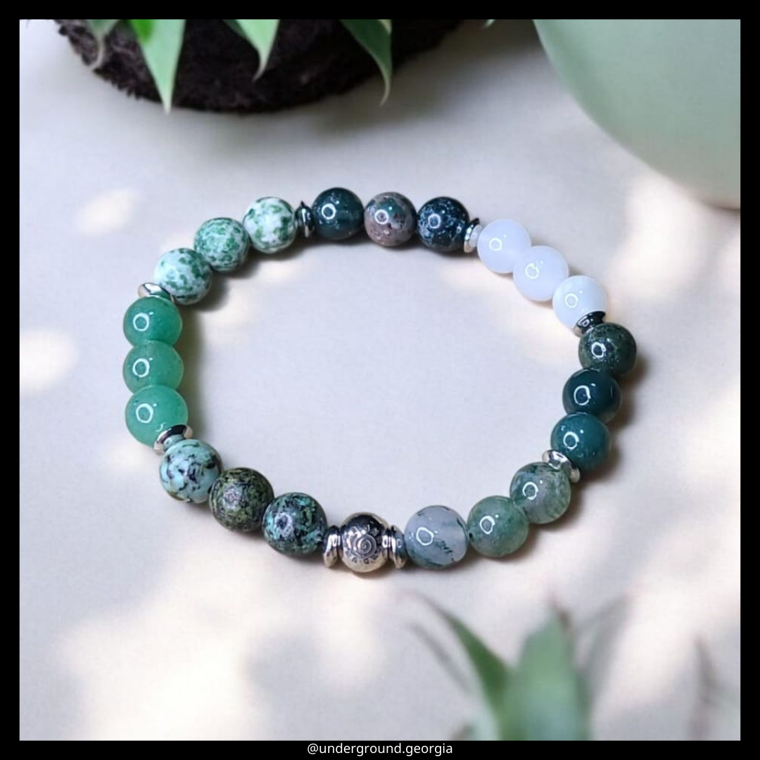 Natural Gemstone Bracelet