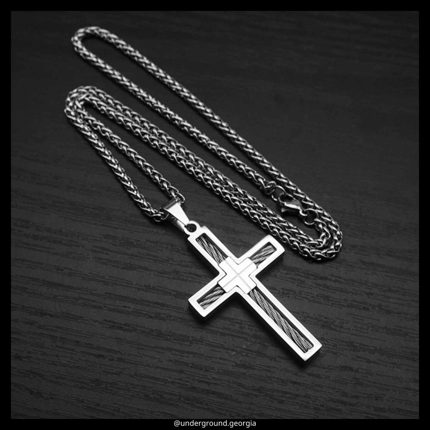 Stainless Steel Cross Necklace