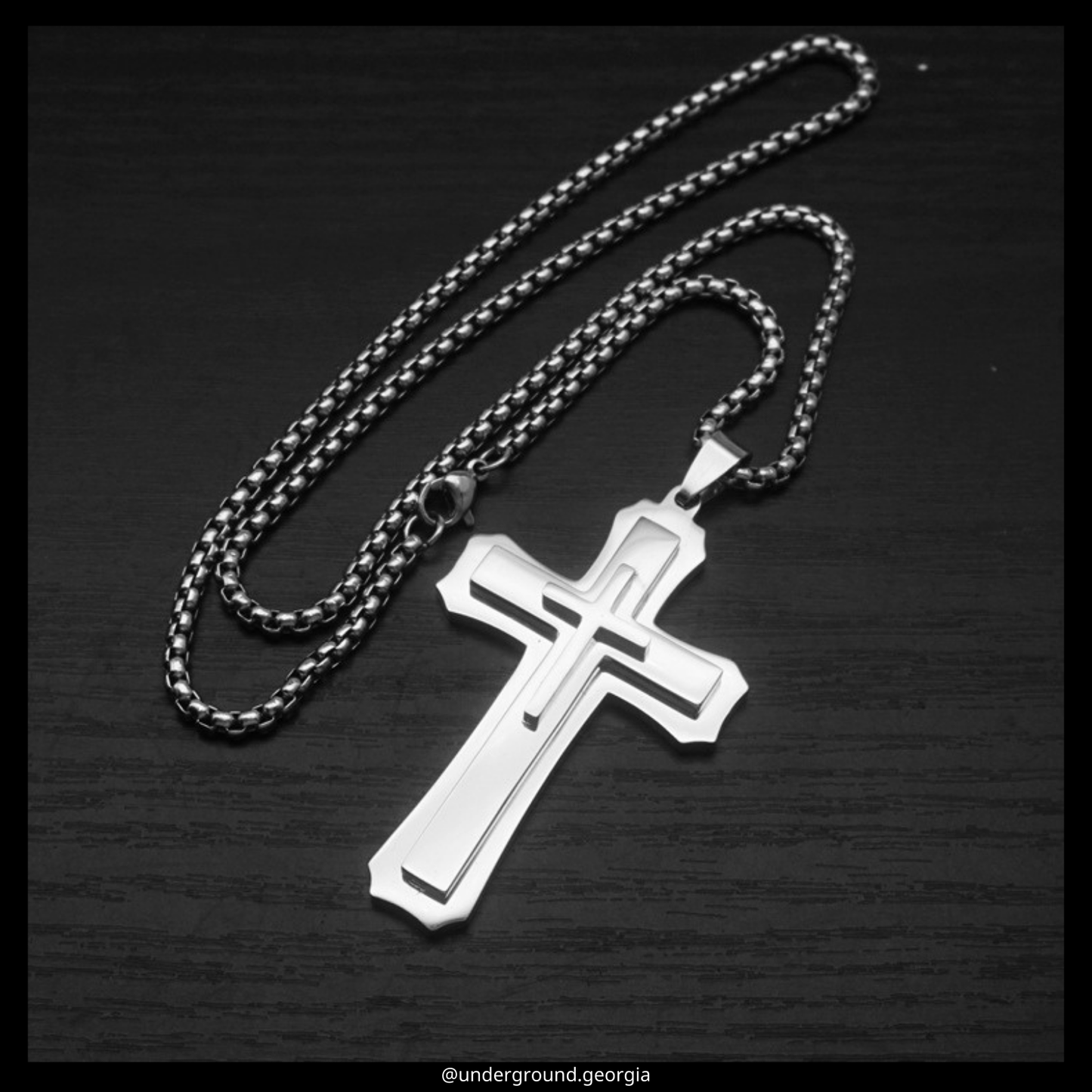 Stainless Steel Cross Necklace