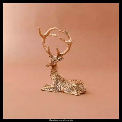 Brass Statue | Deer