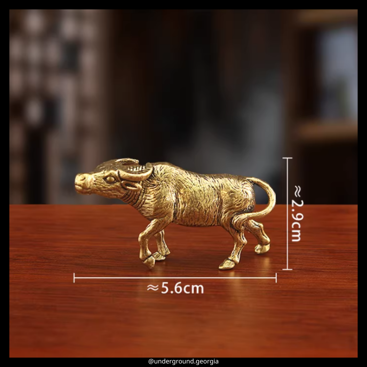Brass Statue | Bull (2)
