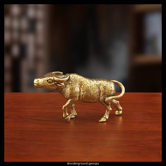 Brass Statue | Bull (2)