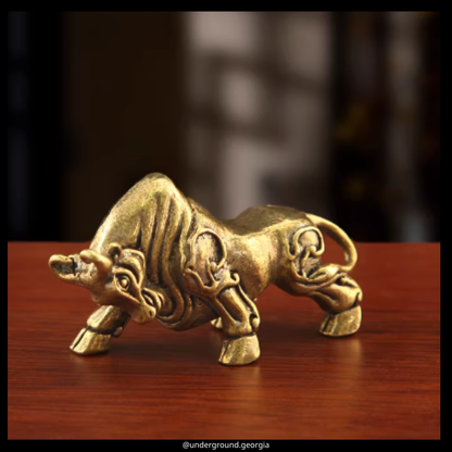 Brass Statue | Bull (1)