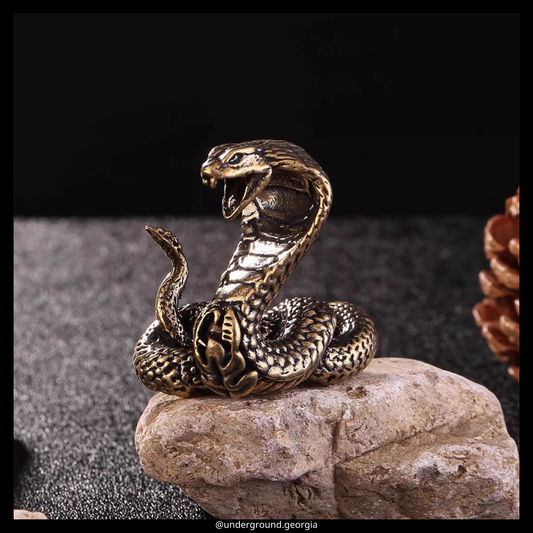 Brass Statue | Cobra
