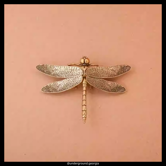 Brass Statue | Dragonfly (Size 1)