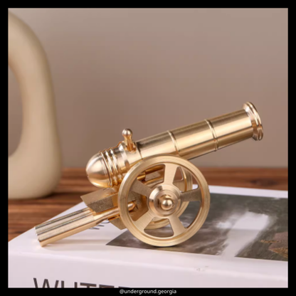 Brass Statue | Field Gun