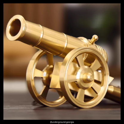 Brass Statue | Field Gun