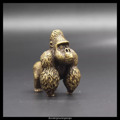 Brass Statue | Gorilla