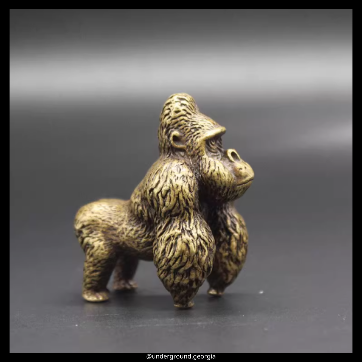 Brass Statue | Gorilla