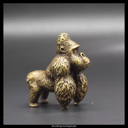 Brass Statue | Gorilla