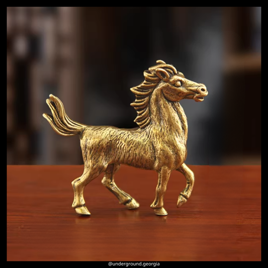 Brass Statue | Horse