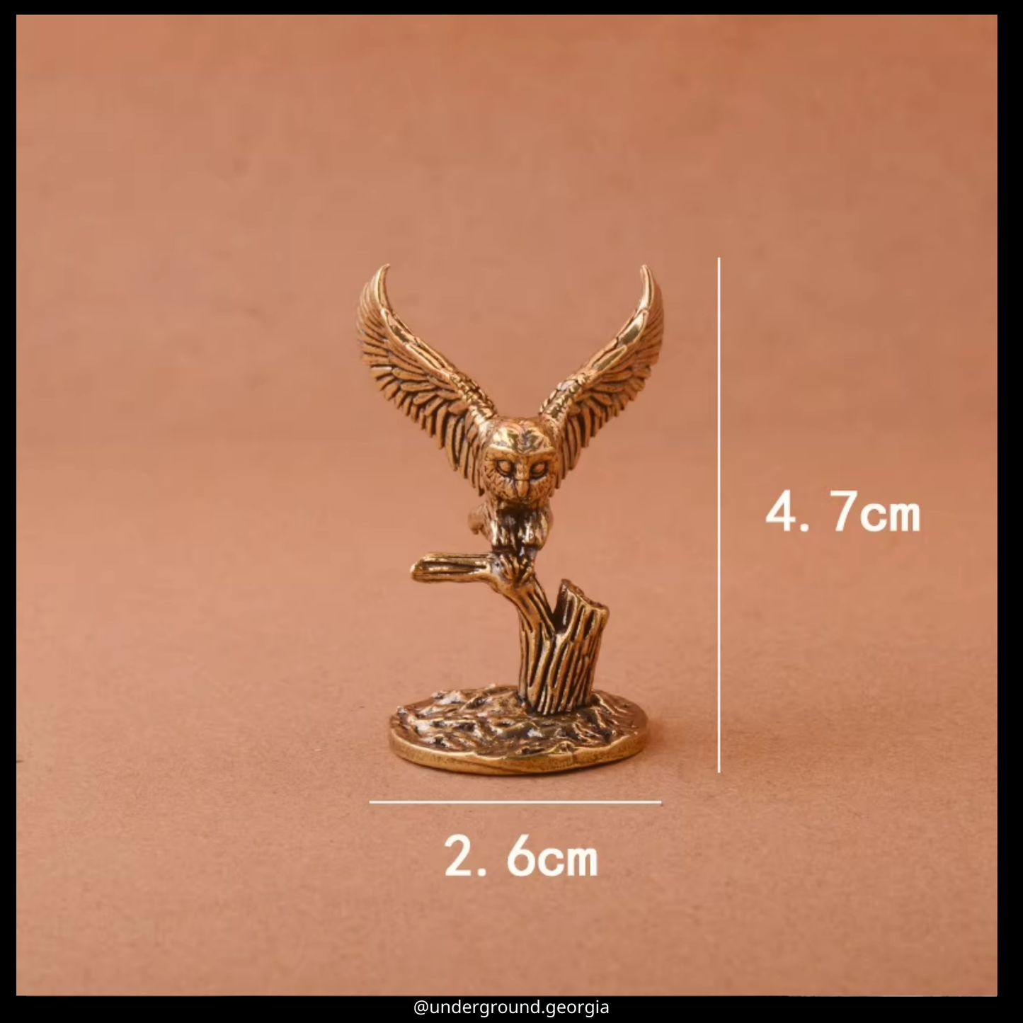 Brass Statue | Owl