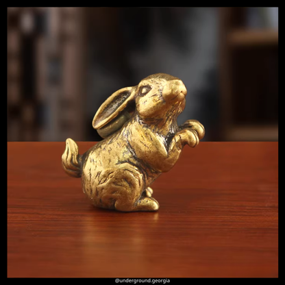 Brass Statue | Rabbit