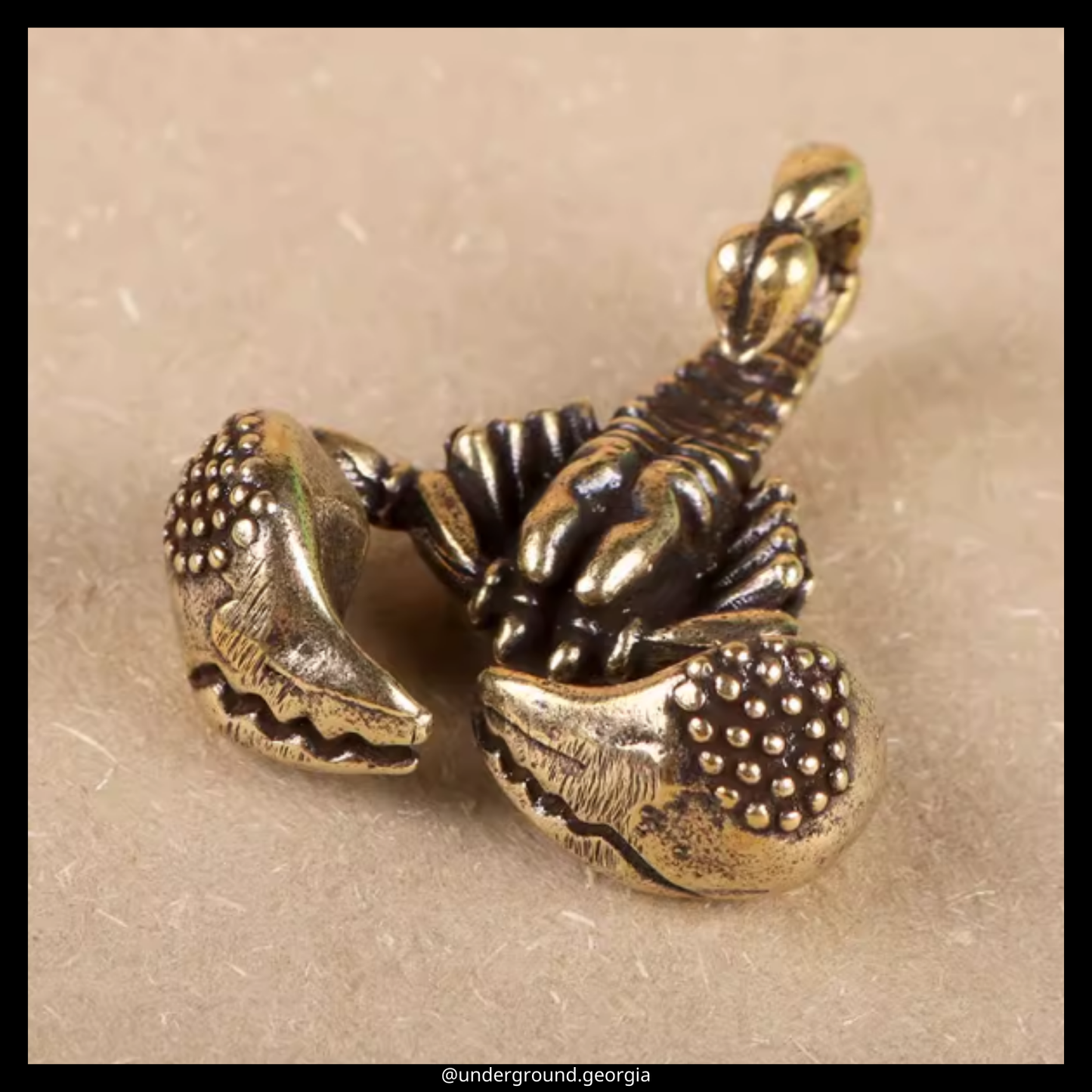 Brass Statue | Scorpion