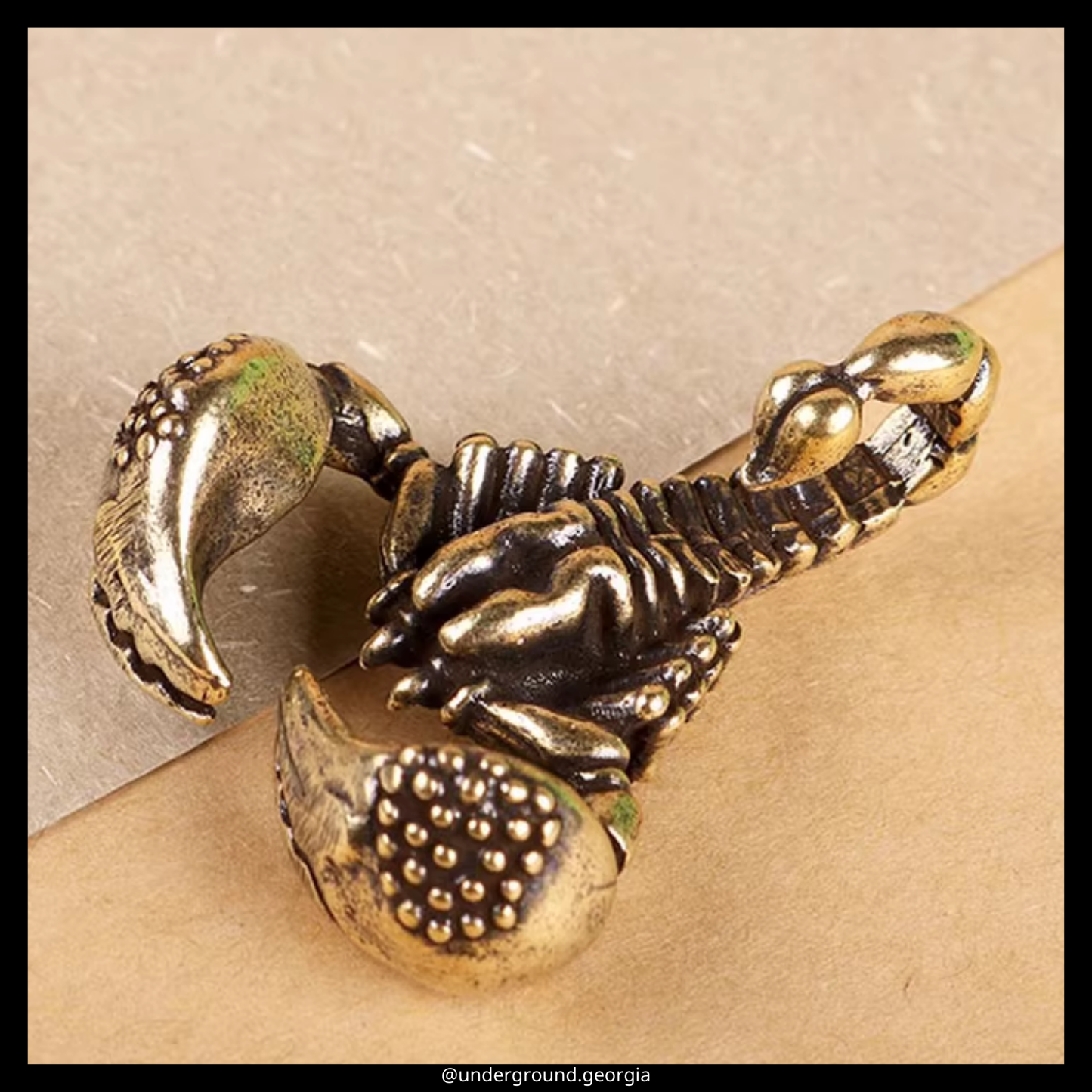 Brass Statue | Scorpion