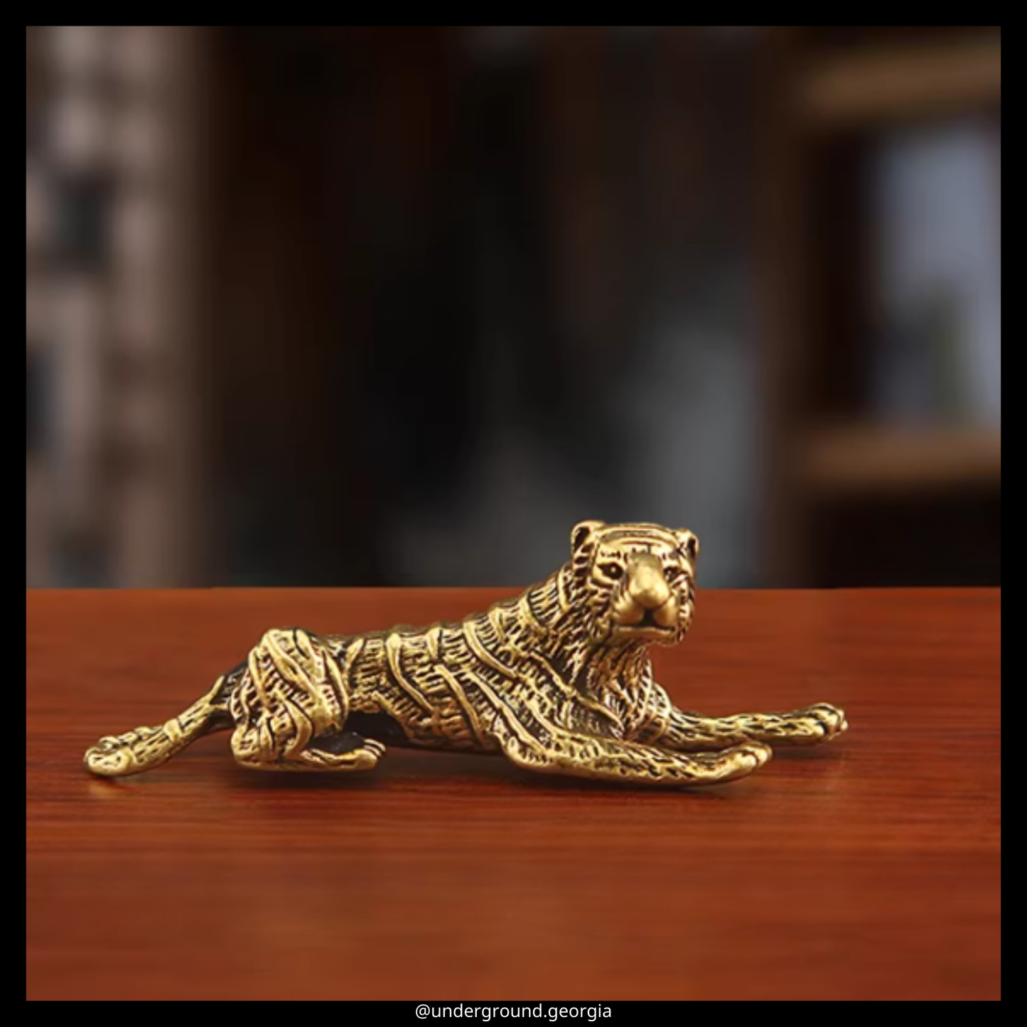 Brass Statue | Tiger