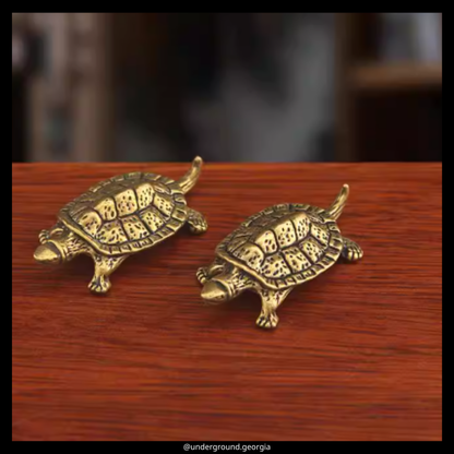 Brass Statue | Turtle