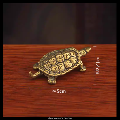 Brass Statue | Turtle