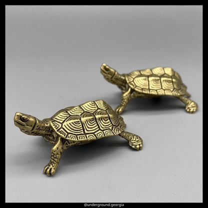 Brass Statue | Turtle