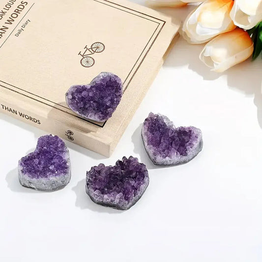 Amethyst Hearts Small