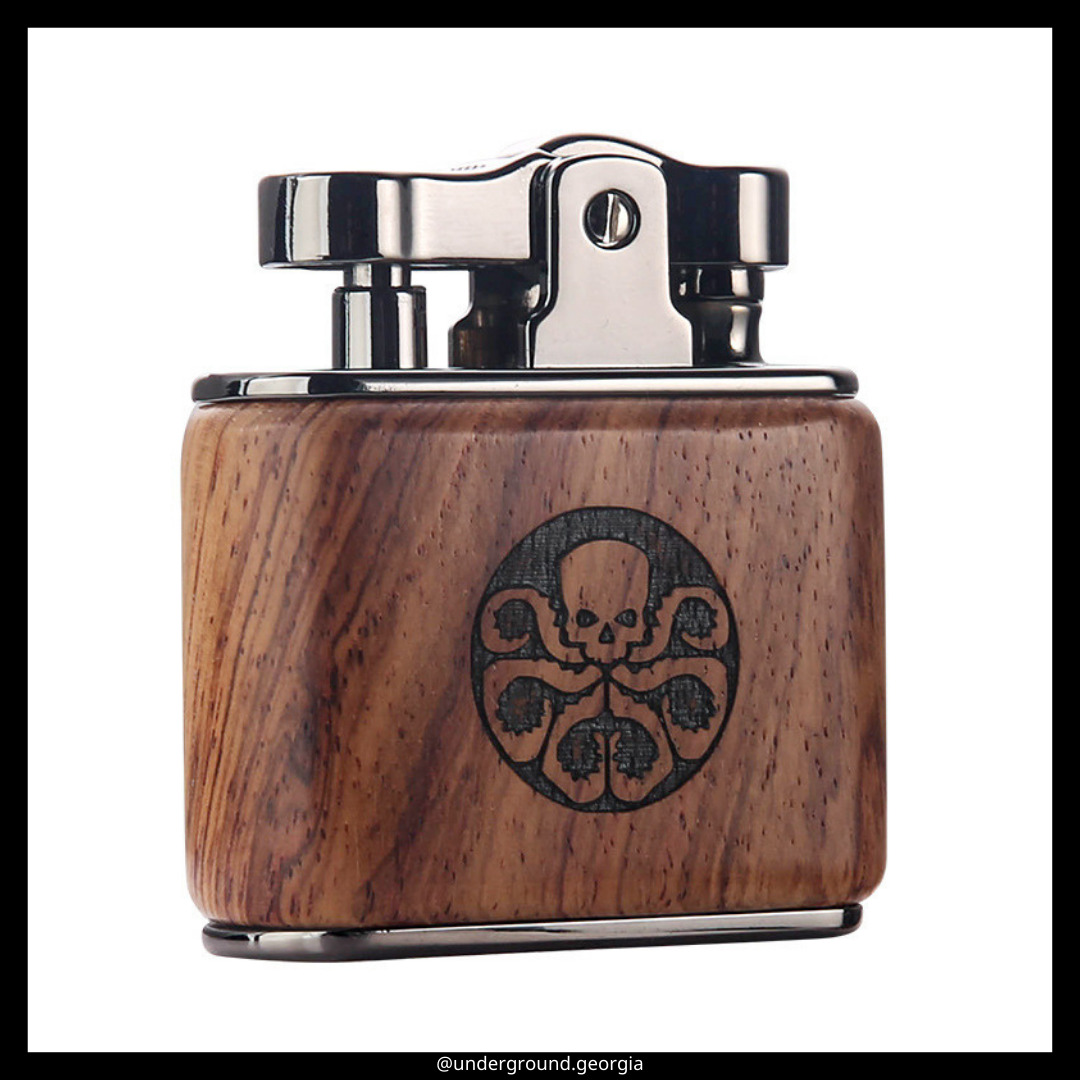 Gasoline Wooden Lighter Honest Hydra