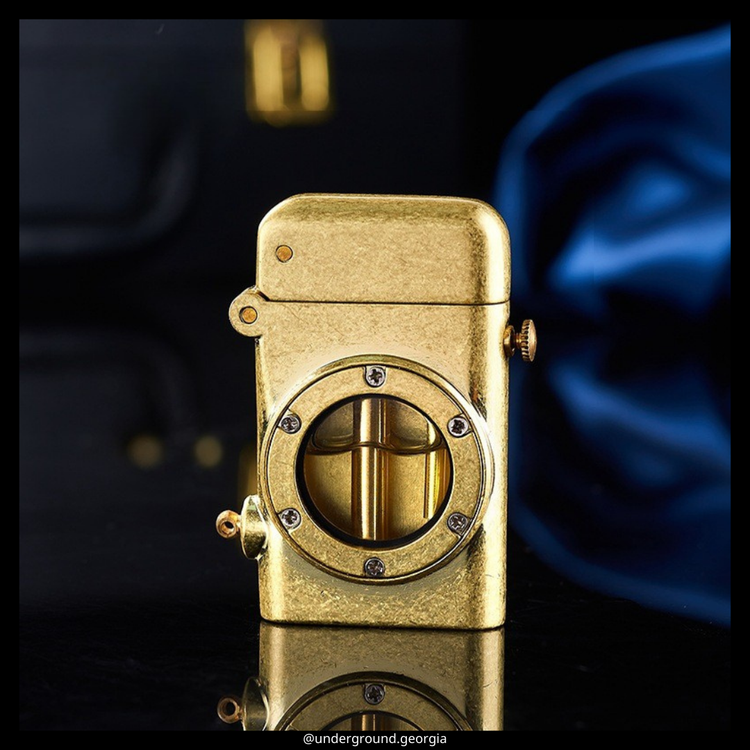 Gasoline Lighter Submarine Gold