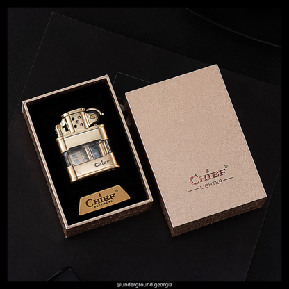 Gasoline Lighter Chief Glass