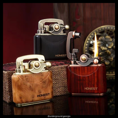 Gasoline Lighter Honest Revolver