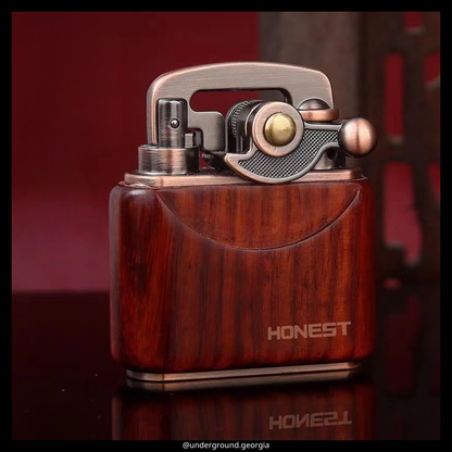 Gasoline Lighter Honest Revolver