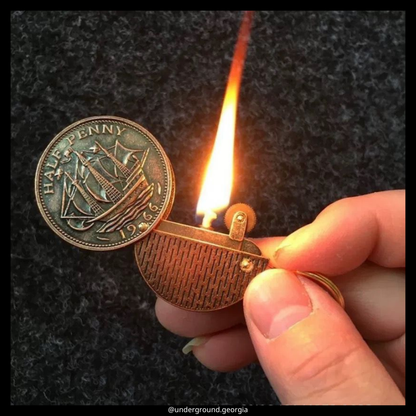 Gasoline Lighter Coin
