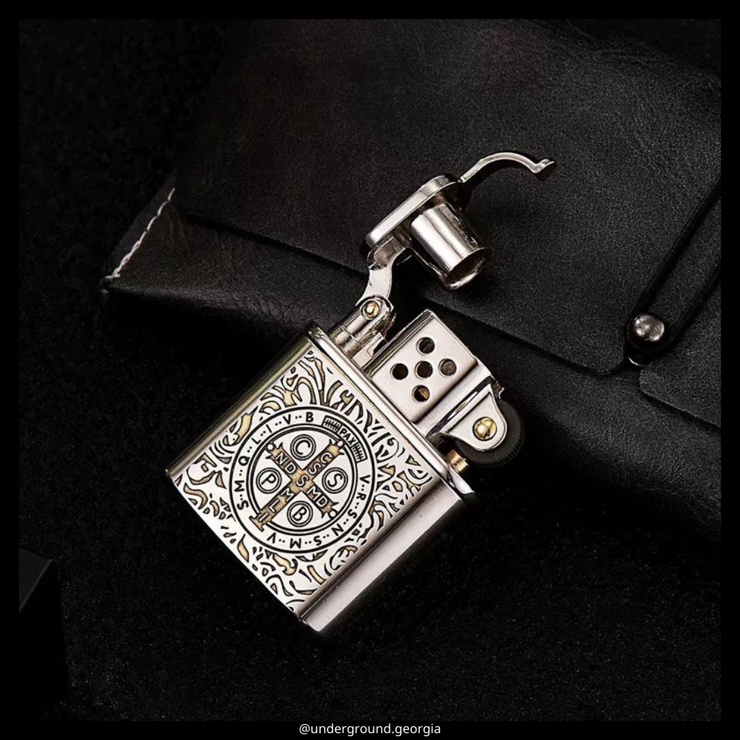 Gasoline Lighter Constantine Stainless Steel