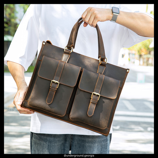Natural leather Bag