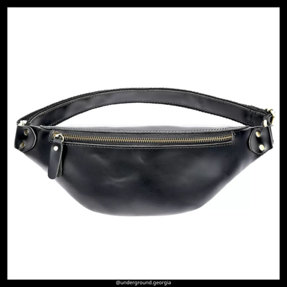 Natural leather  Chest Bag
