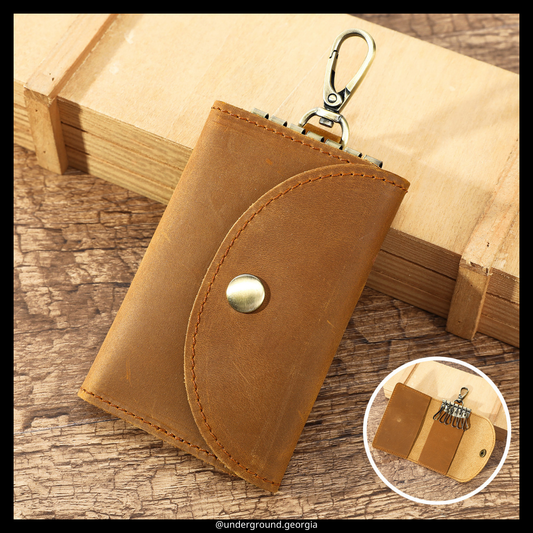 Natural leather Key Case