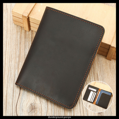 Natural leather Passport Holder