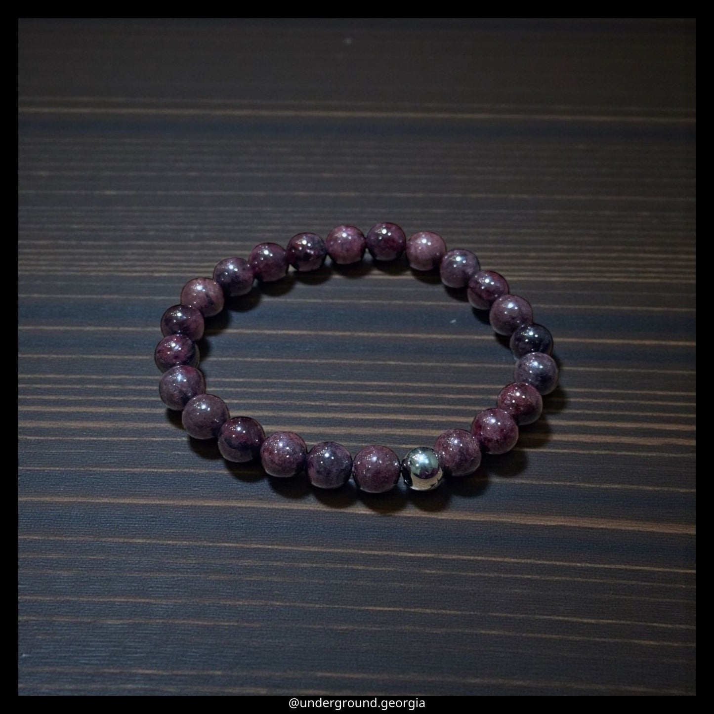 Natural Gemstone Bracelet  Garnet