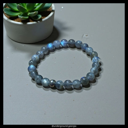 Natural Gemstone Bracelet  Moonstone (Field Spar)