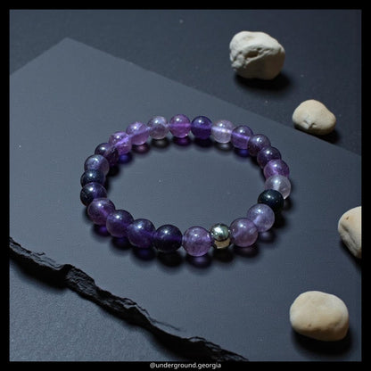 Natural Gemstone Bracelet Fluorite