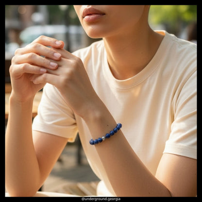Natural Gemstone Bracelet Lapis Lazuli