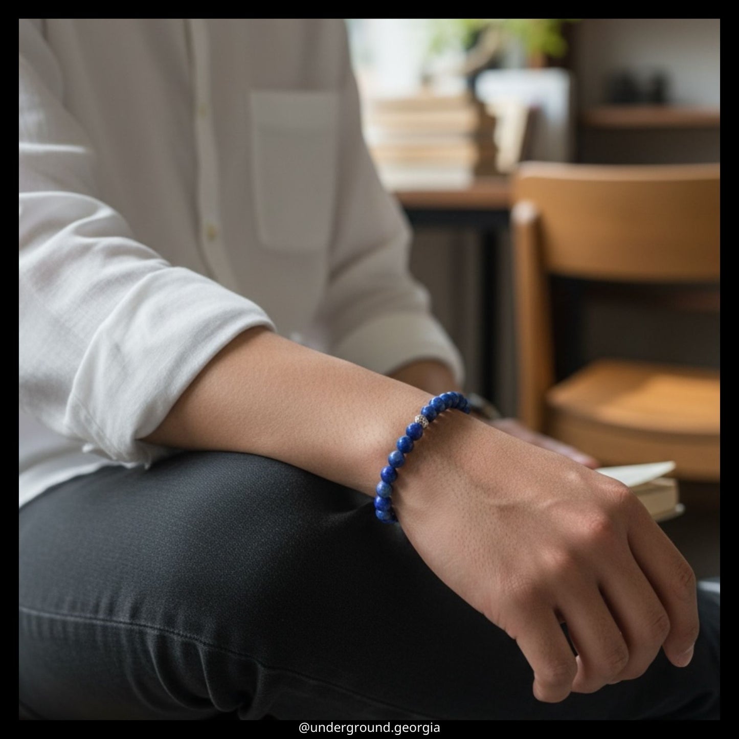 Natural Gemstone Bracelet Lapis Lazuli