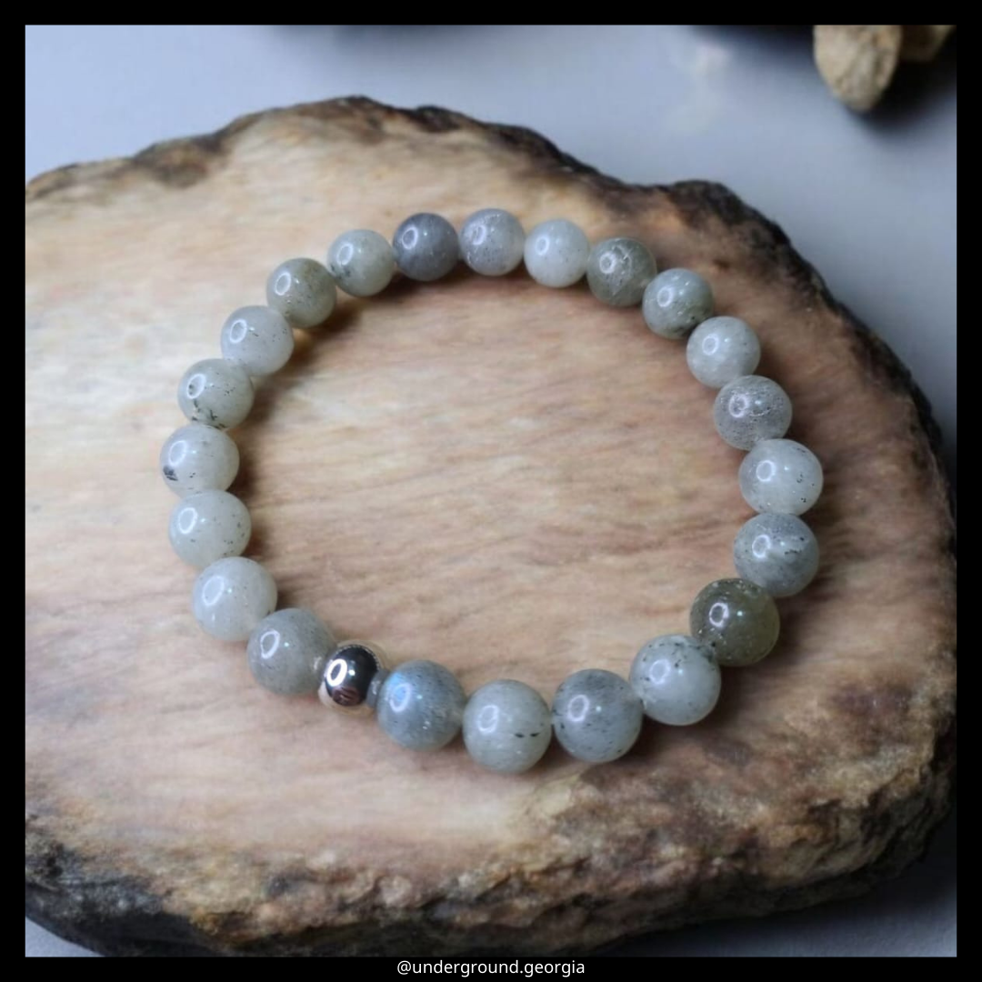 Natural Gemstone Bracelet Indian Labradorite