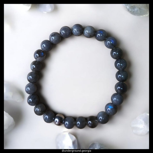 Natural Gemstone Bracelet Madagascar Labradorite