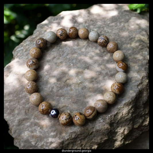 Natural Gemstone Bracelet Picture Jasper