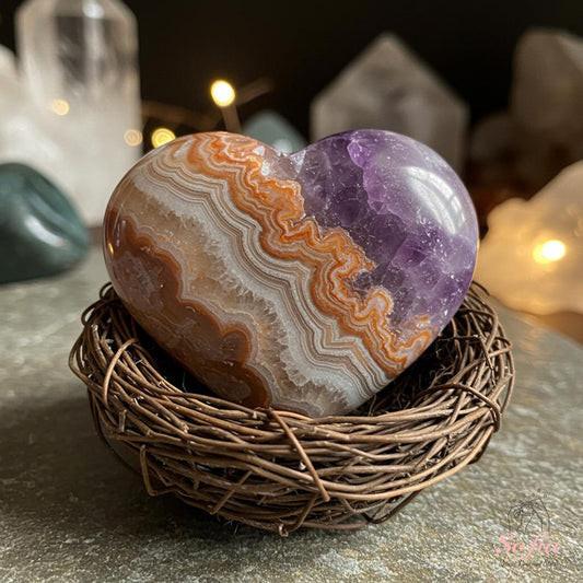 Amethyst Big Heart